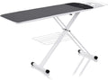 Reliable 320LB 2-in-1 Ironing Board, Standard 47.25' x 19' Convertible to Extra-Long Rectangular 55' x 19', Vera Foam Cover, Conex Heat Resistant Zone, Removable Iron Rest, Adjustable Height