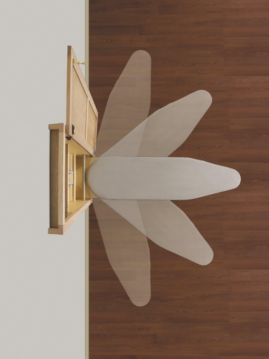 NEW HIDEAWAY IRONING BOARDS All Knotty Alder with Shaker Door