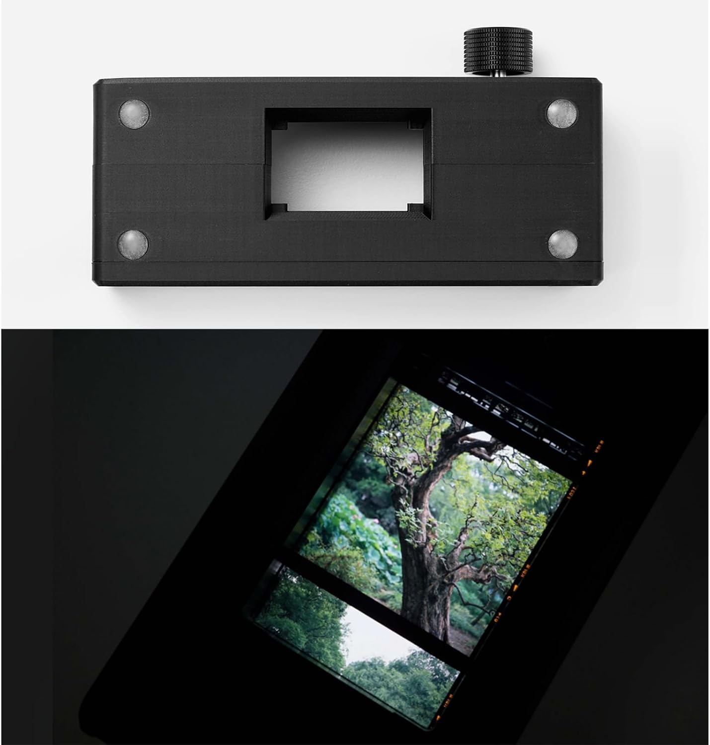 Digit Convert Slide Viewer, Mobile Film Scanner 35mm, with LED Light to Light Up Your Movie, 135, 120 Film Holder, Restore Film to Digital Photos