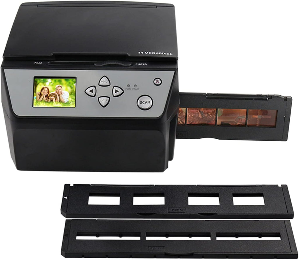 Vituord 22MP Film & Slide Photo Scanner, High Resolution Film Scanner, Converts 35mm 135 110 126 /Slides/Negatives to Digital JPG Photos