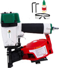 Mexican Style CN45N Roofing Nailer, 15 Degree Roofing Nail Gun, 3/4-Inch to 1-3/4-Inch Coil Nails, 120-pcs Load Capacity Coil Nailer