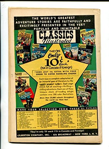 Classics Illustrated #51 hrn 51 1948- Spy James Fenimore Cooper 1A