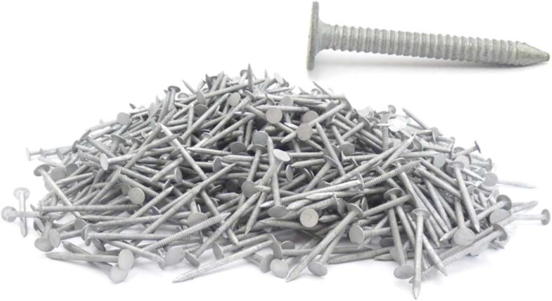 1' x 11GA 2D Ring A153-D HDG Roofing Nails 25lb