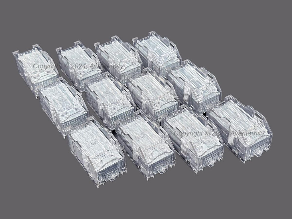 Avanternity's Staple Refills, Compatible with Lexmark PN 25A0013 Staple Cartridges (Pack of 4 Boxes)