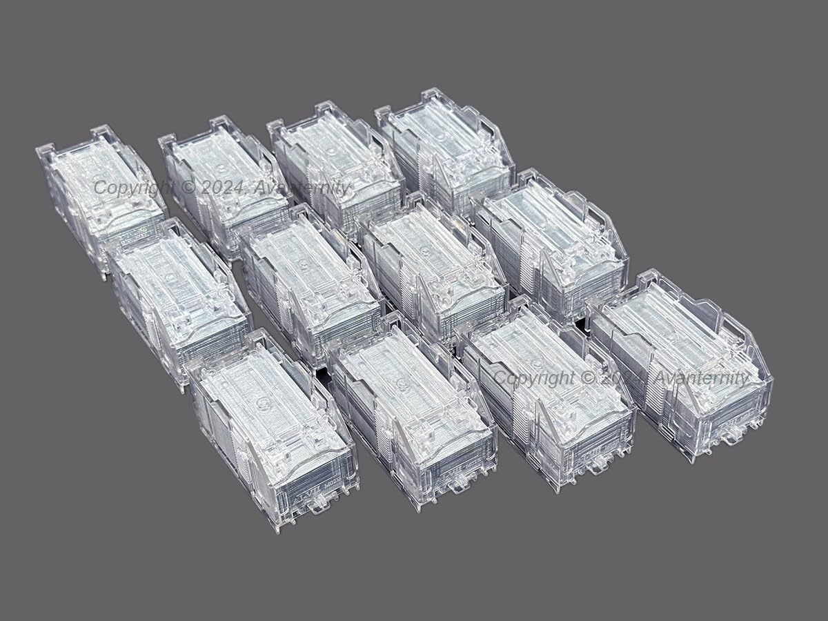 Avanternity's Staple Refills, Compatible with Lexmark PN 25A0013 Staple Cartridges (Pack of 4 Boxes)