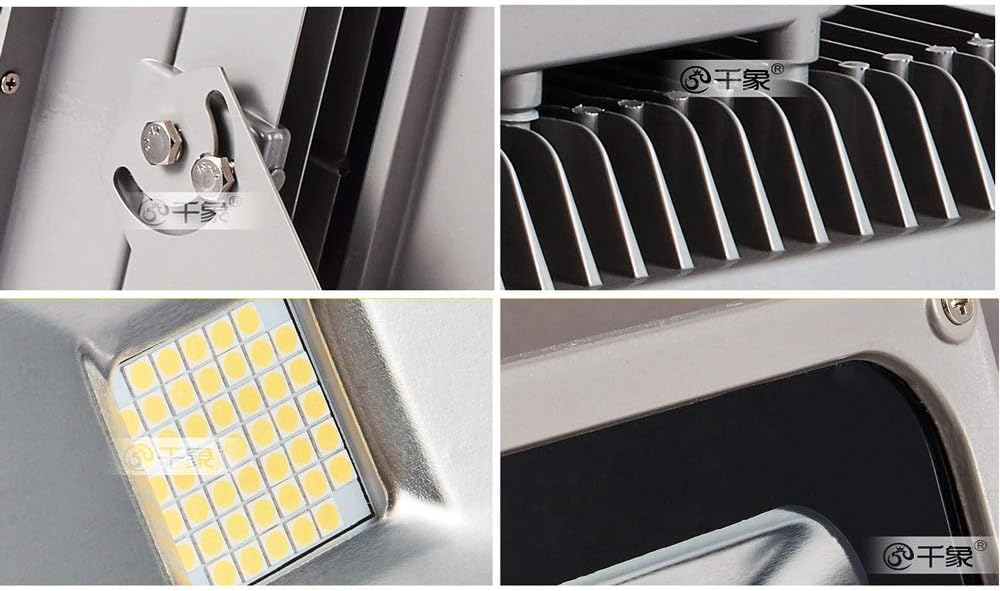 Wall Mounted Light Super Bright LED Floodlight Aluminum Waterproof Wall Lamp Spotlight Outdoor Safety Lighting Factory Engineering Commercial Landscape Projection Light Fixture 120° Beam Angle R