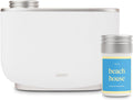 Aera Waterless Plug-in Essential Oil Diffuser for Large Rooms + Beach House Fragrance Capsule – Wi-Fi App & Alexa Control – Luxury Home Fragrance Scent Machine Starter Kit (Includes 1 Capsule)