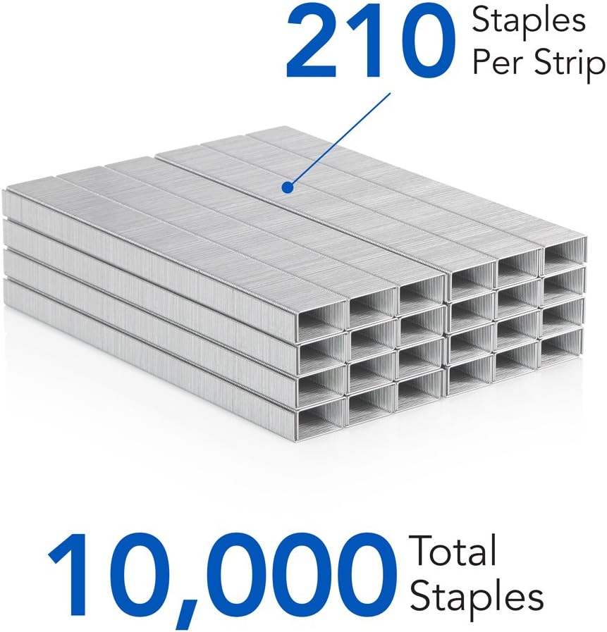 Swingline Staples,S.F. 4,Premium for Desktop Staplers,1/4' Length,210/Strip,5000/Box (35450),2 Count (Pack of 10)