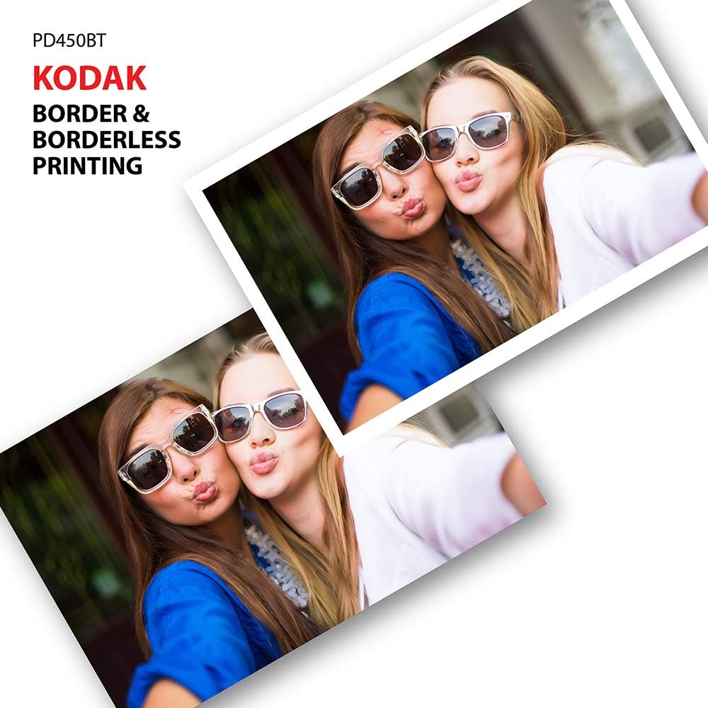 Kodak Dock Premium 4x6' Portable Instant Photo Printer, Bluetooth Edition | Full Color Photos, 4Pass & Lamination Process | Compatible with iOS, Android,Devices (2021 Edition)