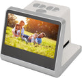 Film Scanner to Digital, 14MP 22MP Interpolation, 5in LCD Screen, 16G Memory, Converts Negatives Film into JPEG Files with Output, Easy to Operate for Sharing Memories (US Plug)