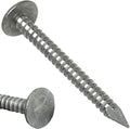 1.25'-RING SHANK ALUMINUM - ROOFING SIDING NAILS - Vinyl & Aluminum Siding & Facia Trim Nail – Aluminum metal secure holding Ring Shank nail – QTY (2000)