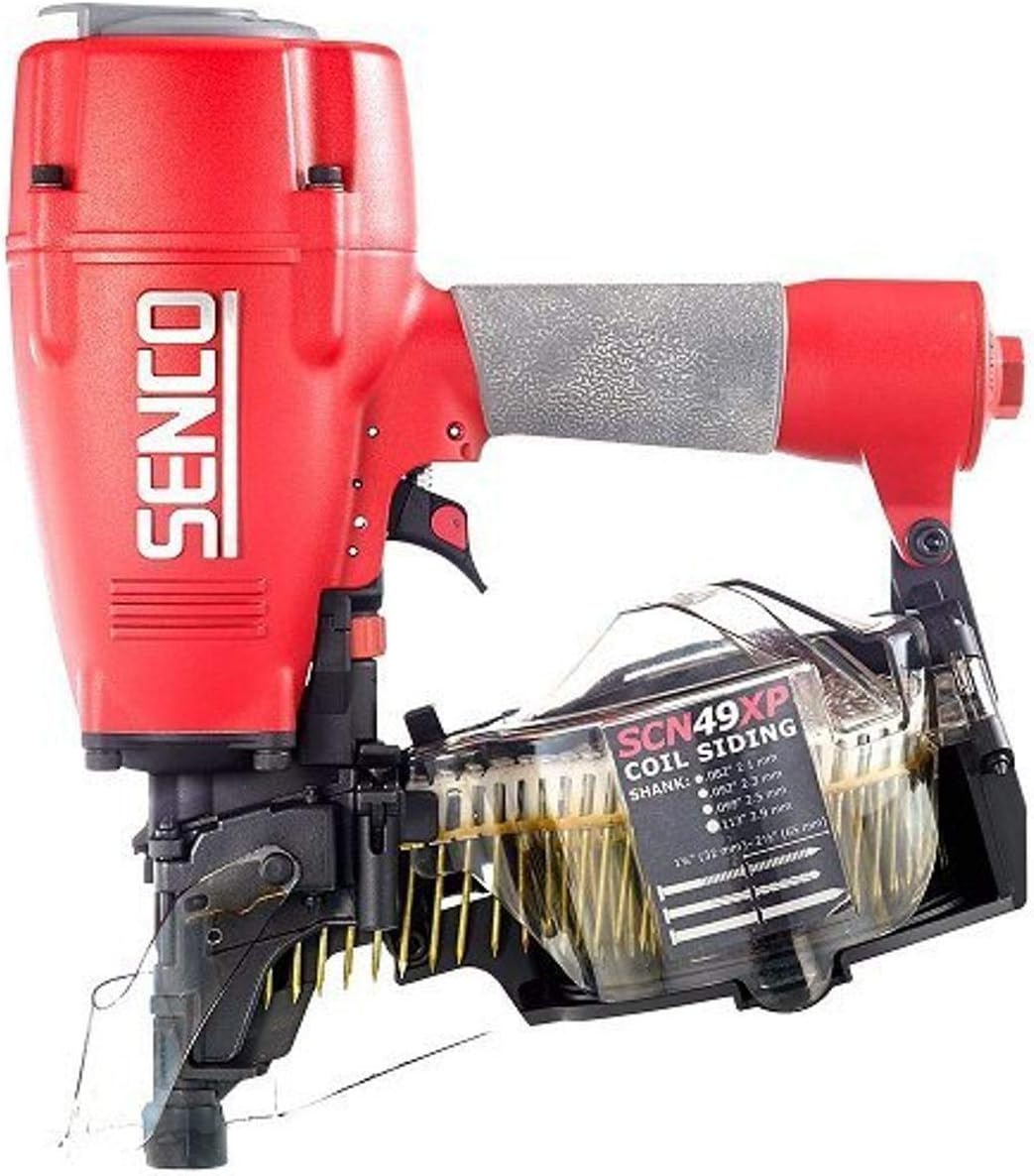 Senco Brands 5J0001N Air Framing Nailer, 15 Deg, Wire/Plastic, gray and black
