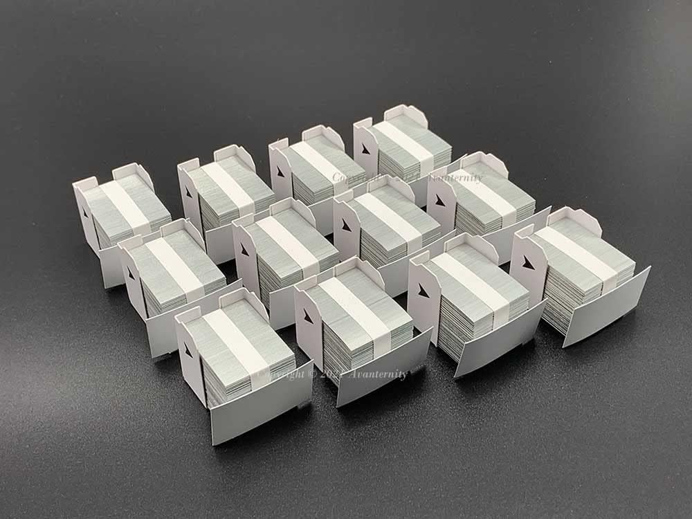 Avanternity's Staple Refills, Compatible with Ricoh Type K 410801 Staples/Ricoh Type K 410802 Refill Staples (Pack of 4 Boxes)