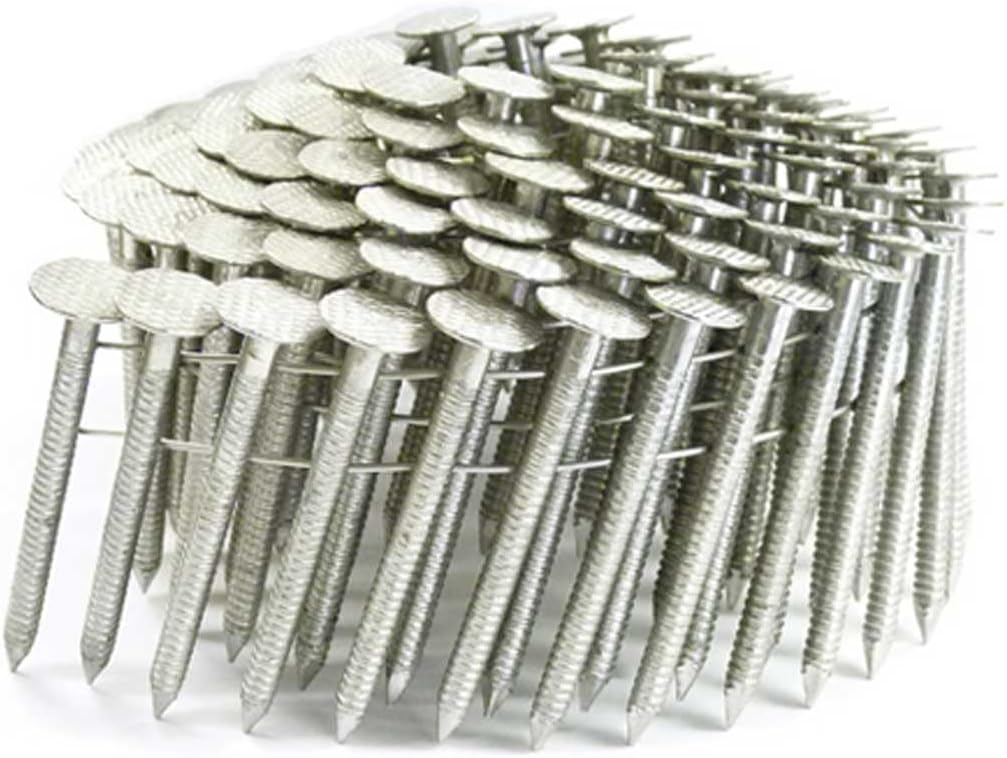 1 3/4' Ring 316SS Coil Roofing Nails 600ct
