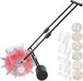 Happyyami Hand- for Garden Planting Multi-Functional Manual and Fertilizer Applicator Precision Control for Efficient Sowing of Corn and Soybeans