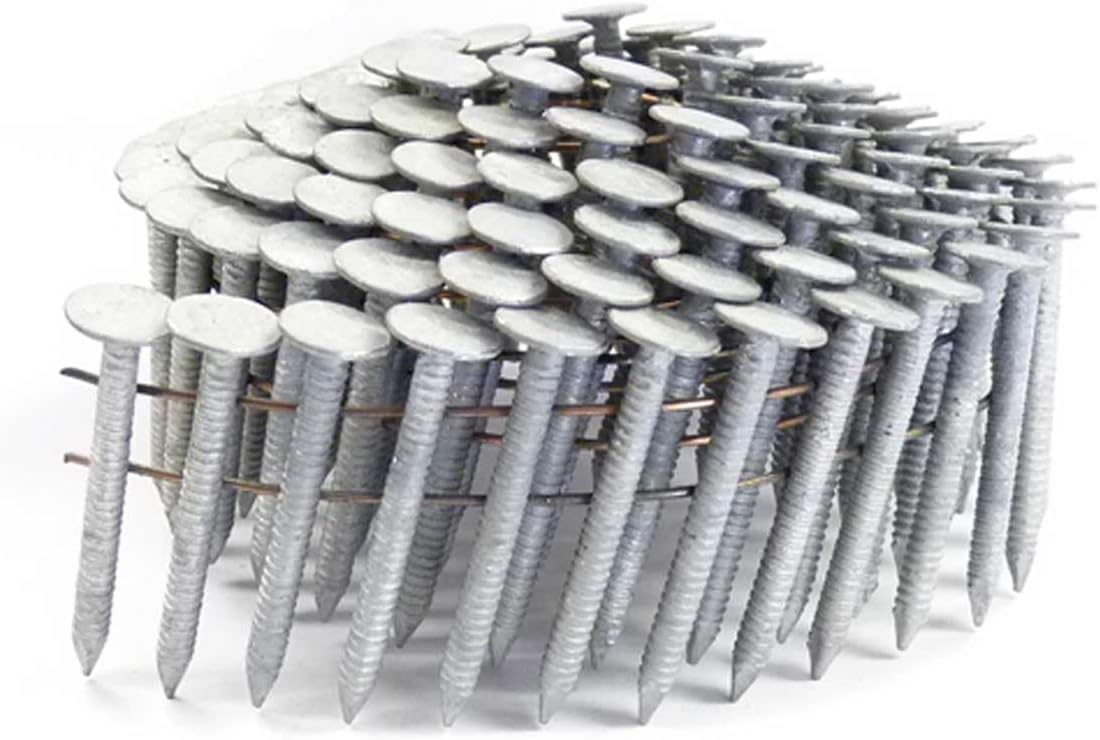 1 1/2' Ring A153-D HDG Coil Roofing Nails 3,600ct