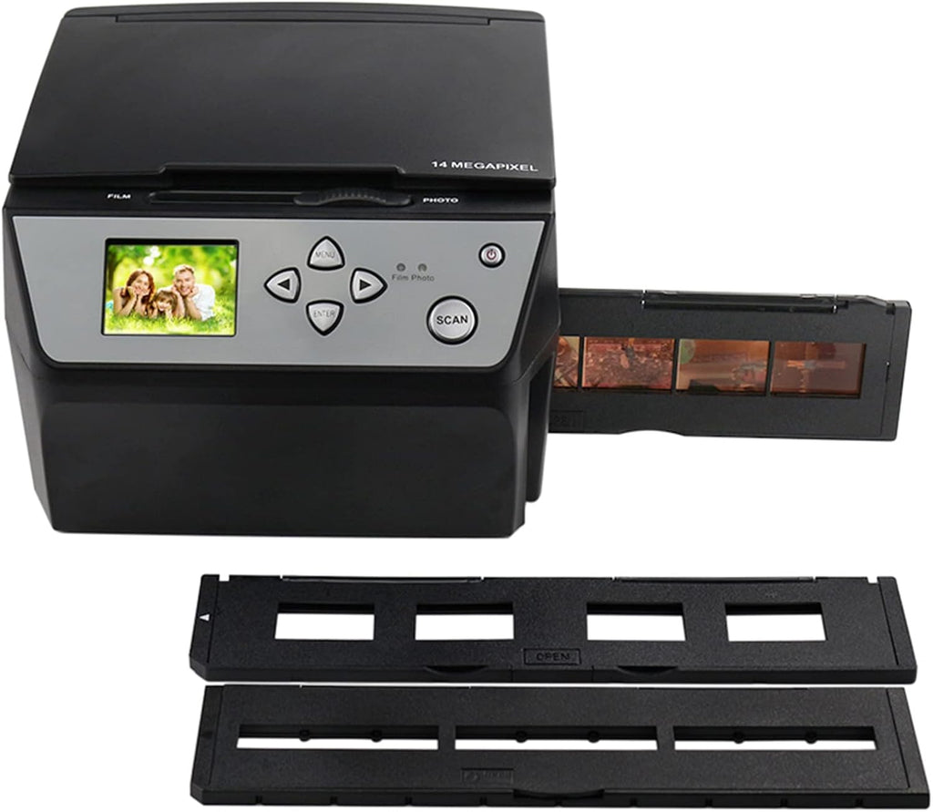 Digital Film & Slide Scanner, 22MP All-in-1 Film & Slide Scanner, Digital Film Scanner, Film and Slide Scanner Convert 135 Film/35mm Slide /110Film