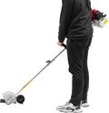 43CC Weed Wacker, 8500r/Min Weed Eater with 2 Blade Heads, Gasoline Power Brush Cutter, Lawn Edger, Single-Cylinder Air-Cooled 2-Stroke Gasoline Engine Grass Trimmer Tools for The Garden and Yard