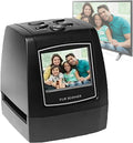 Film and Slide Scanner, Films Digitizer Converter, with 2.36' LCD Screen, Supports USB Output, for Saving 35mm Film Negatives 135mm Slides and Photos Slides to Digital Files