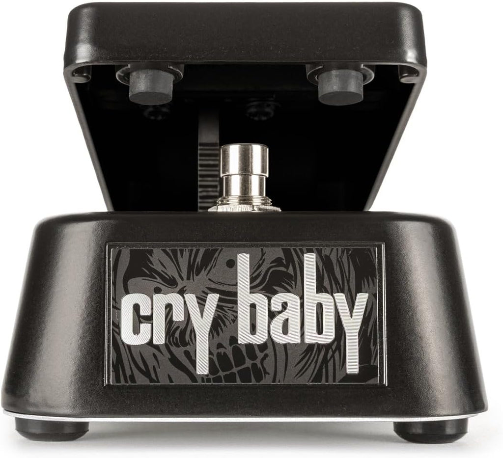 Dunlop IM95K Iron Maiden Killers Cry Baby Wah Pedal - Bundle with 3 MXR Patch Cables and Dunlop Custom Jazz III Guitar Picks