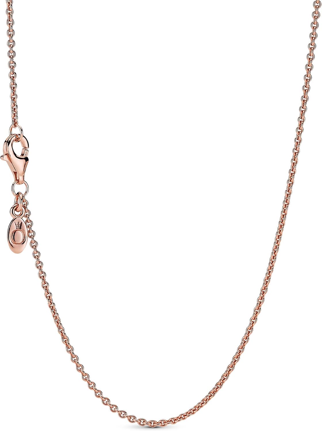 PANDORA Jewelry - Classic Cable Chain Necklace with Lobster Clasp - Great Gift for Women - Made Rose Gold, With Gift Box