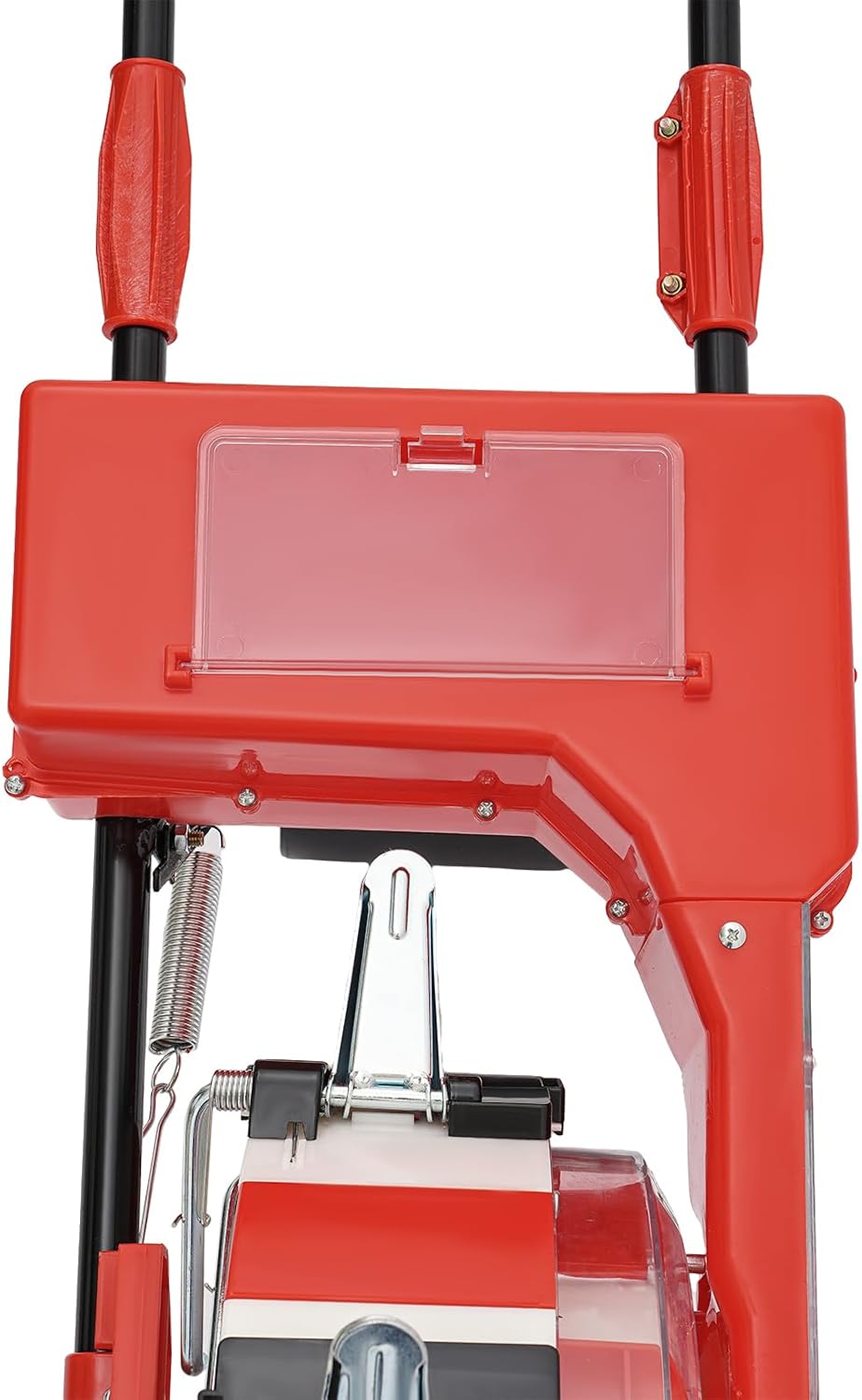 Manual Seeder, 7 Nozzles Handheld Seeding Machine Hand Push Roller Seeder Corn Soybean Fertilizer Machine, 9.06in Spacing Manual Planter Floor Standing Outdoor for Slopes Rice Planting Fields