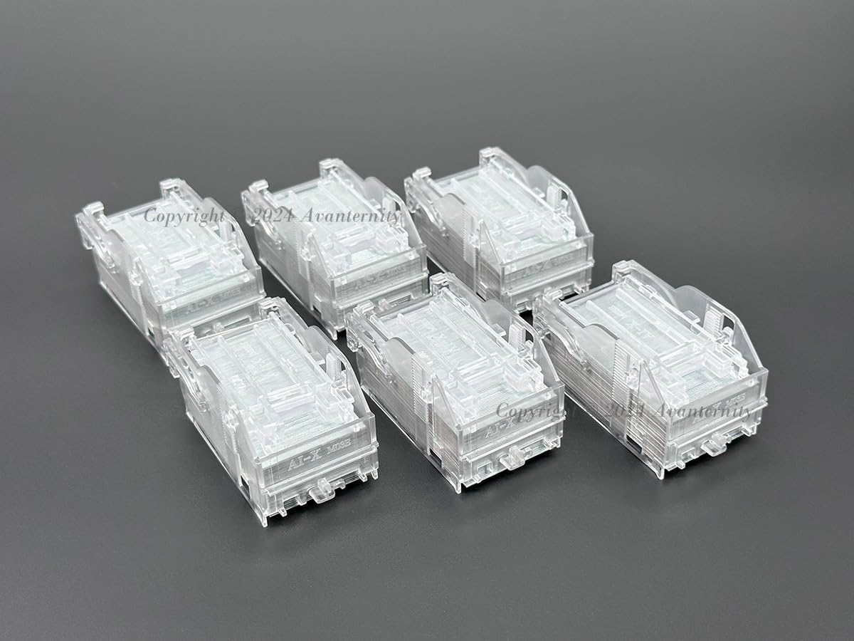 Avanternity's Staple Refills, Compatible with Sharp MX-SC11 MXSC11 Staple Cartridges (Pack of 2 Boxes)