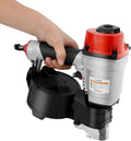 Pneumatic Nailer CN55, Professional Coil Nailer Max Fastener Length 2', Pneumatic Siding Nailer, Air Coil Nailer with Fast Fire Truck for Fast and Hard Woodworking, Pallets, Crates, Framing