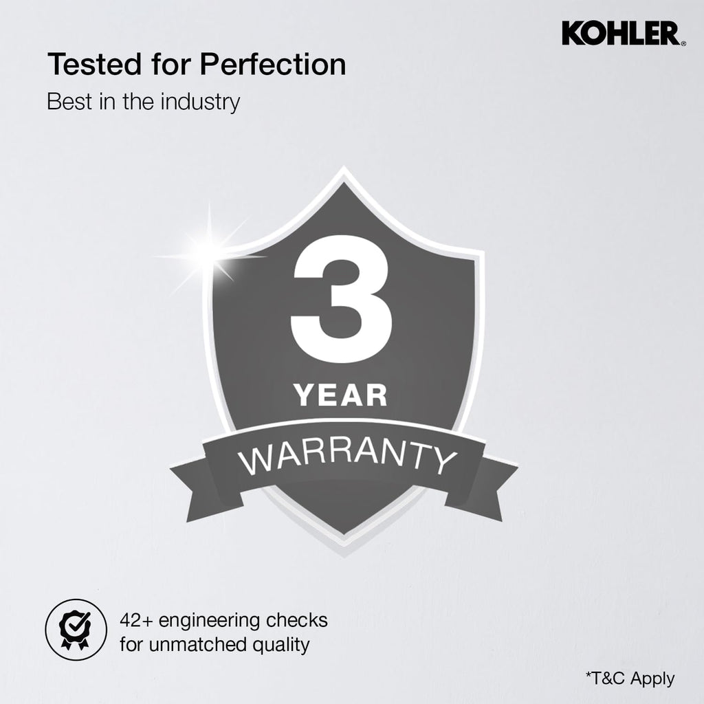 Kohler 26052-BLL Essential Rectangular Bathroom Mirrors, Bathroom Mirrors for Over Sink, 22 in. W x 34 in. H, Matte Black