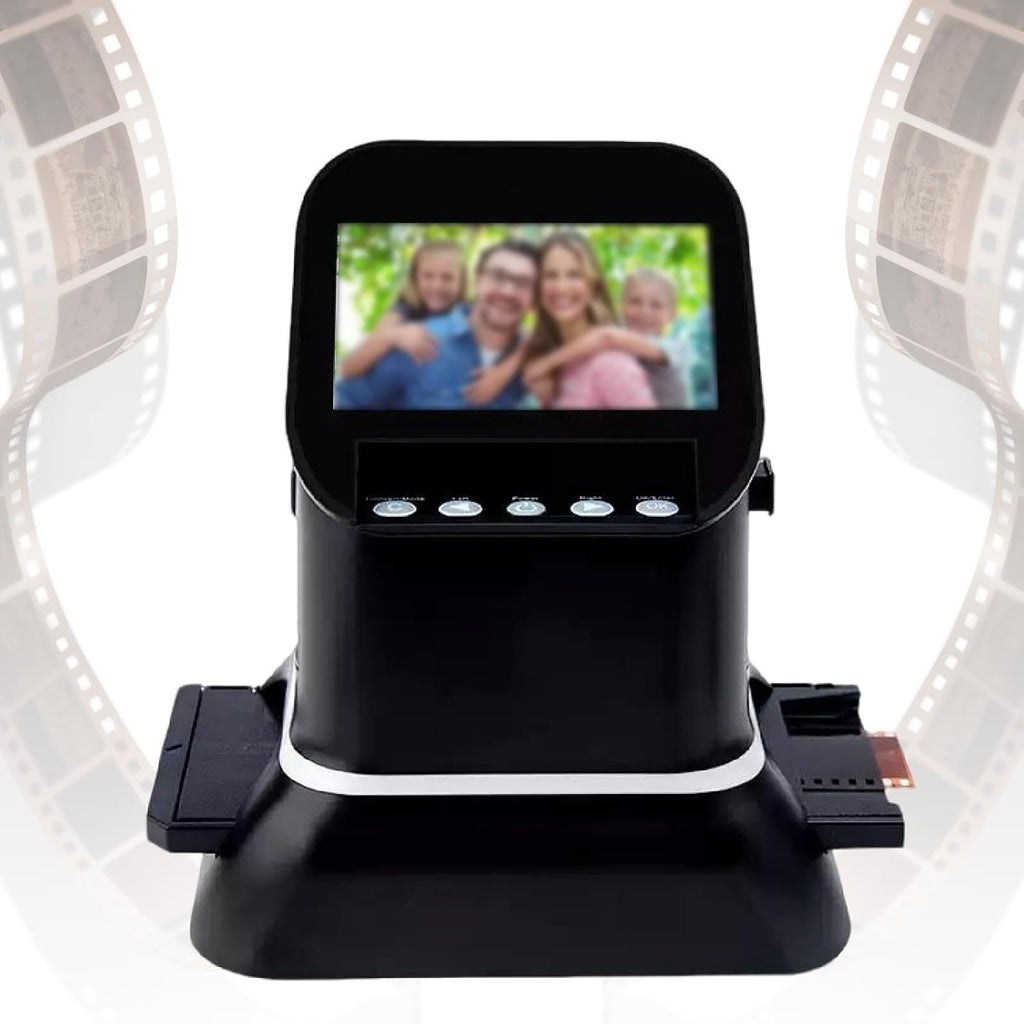 22MP High-Resolution Film & Slide Scanner Converts 35mm 120 126 127 135 Negatives & Slides to Digital JPEG USB-Powered Photo Archiving Tool