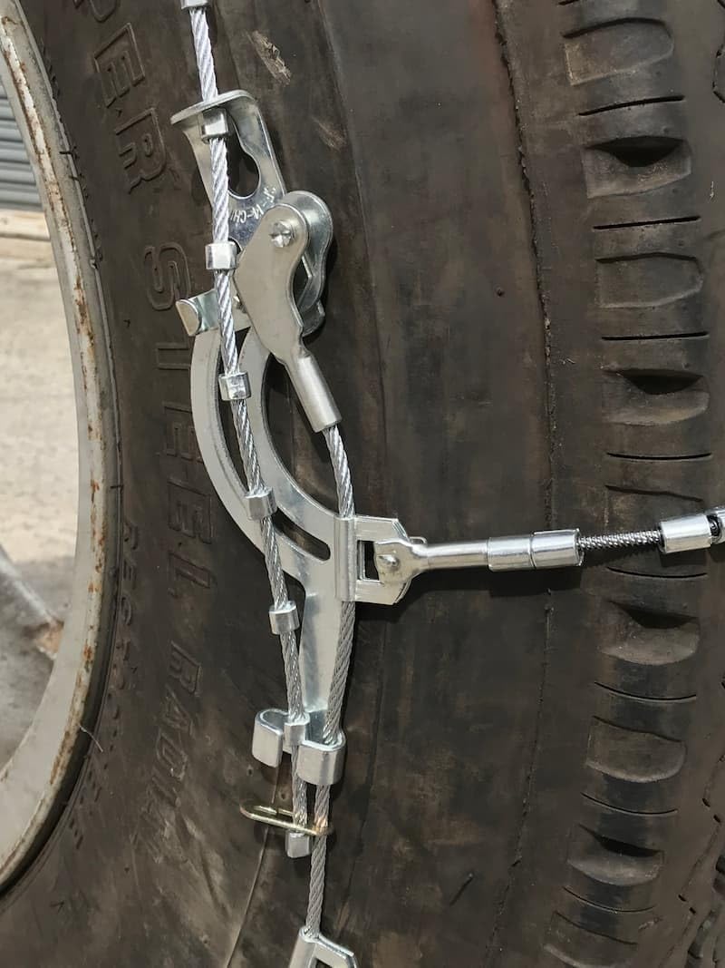 TireChain.com 2316 295/75-22.5, 295/75 22.5 Cable Tire Chains with Cam Set of 2