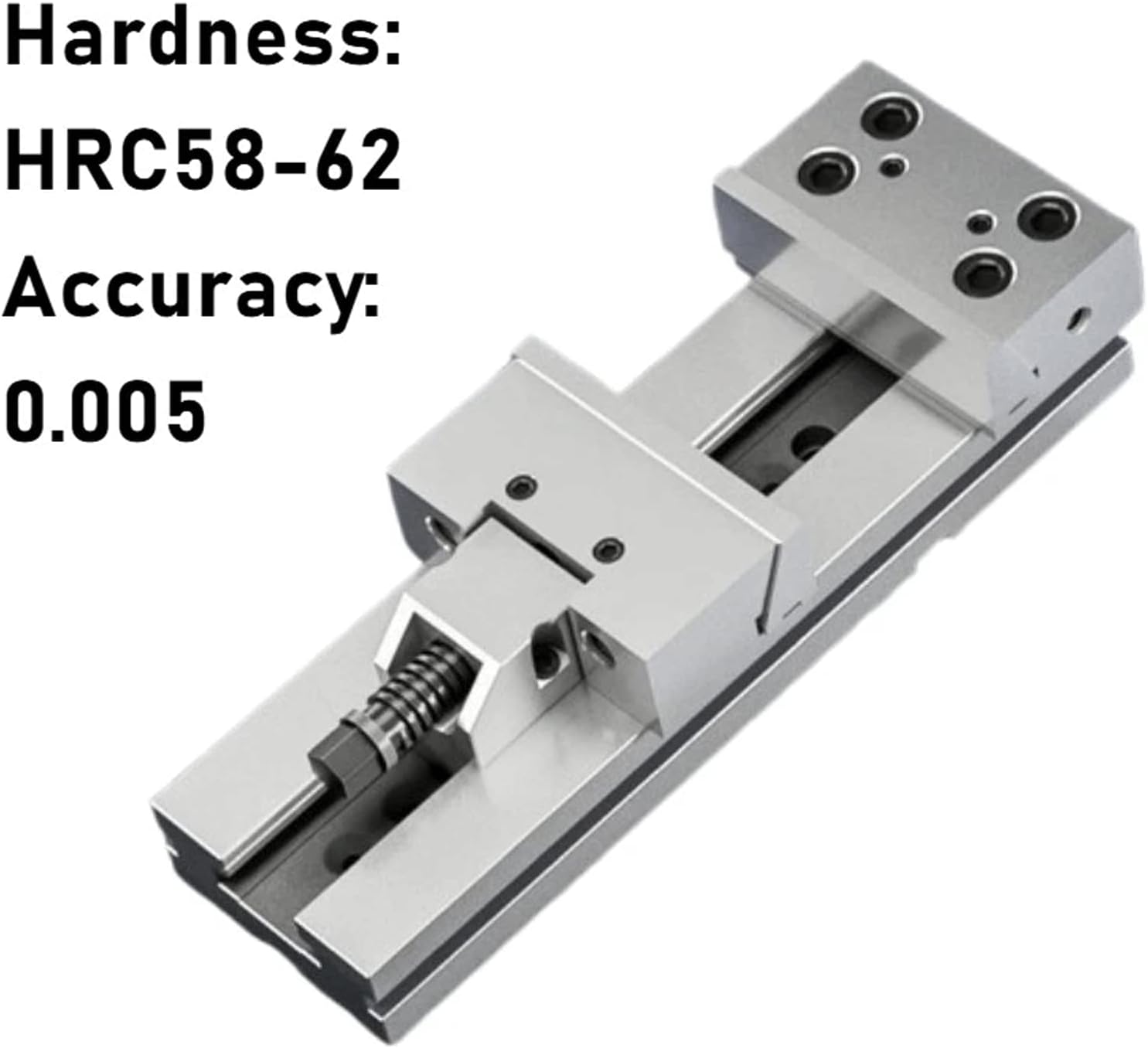 XXSTAR Precision Modular CNC Milling Vise, 0.005mm High Accuracy, GT100 4 Inch 100mm Jaw Width for CNC Milling Machine