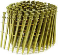 2 1/2' x .120 Smooth Brite Duplex Coil Nails 2,400ct