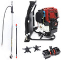 Gx35 Backpack Four-Stroke Brush Cutter, 3-in-1 Cultivator, Rotary Tiller, Lawn Pruner & Grass Trimmer