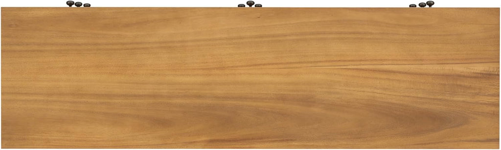 Christopher Knight Home Mia Modern Storage Cabinet with Doors and Drawers, Wooden Sideboard Cabinet with Adjustable Shelf, Freestanding Buffet Cabinet with Storage for Dining Room, Natural