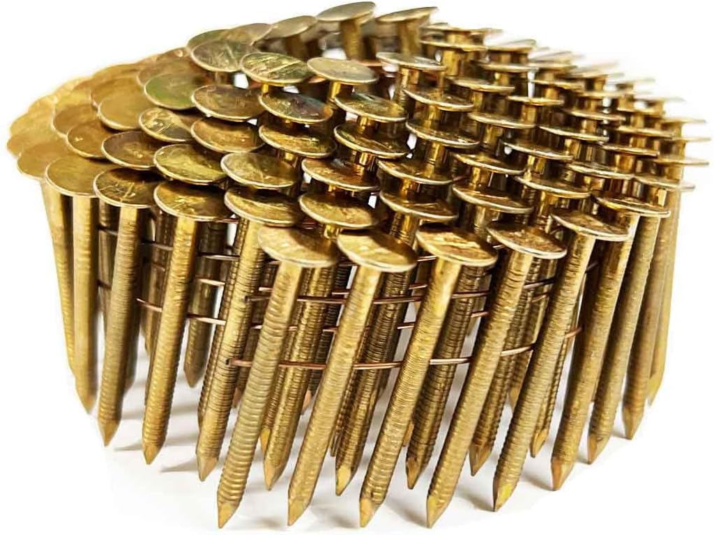 1-1/2' Ring GALV Coil Roofing Nails 7,200ct