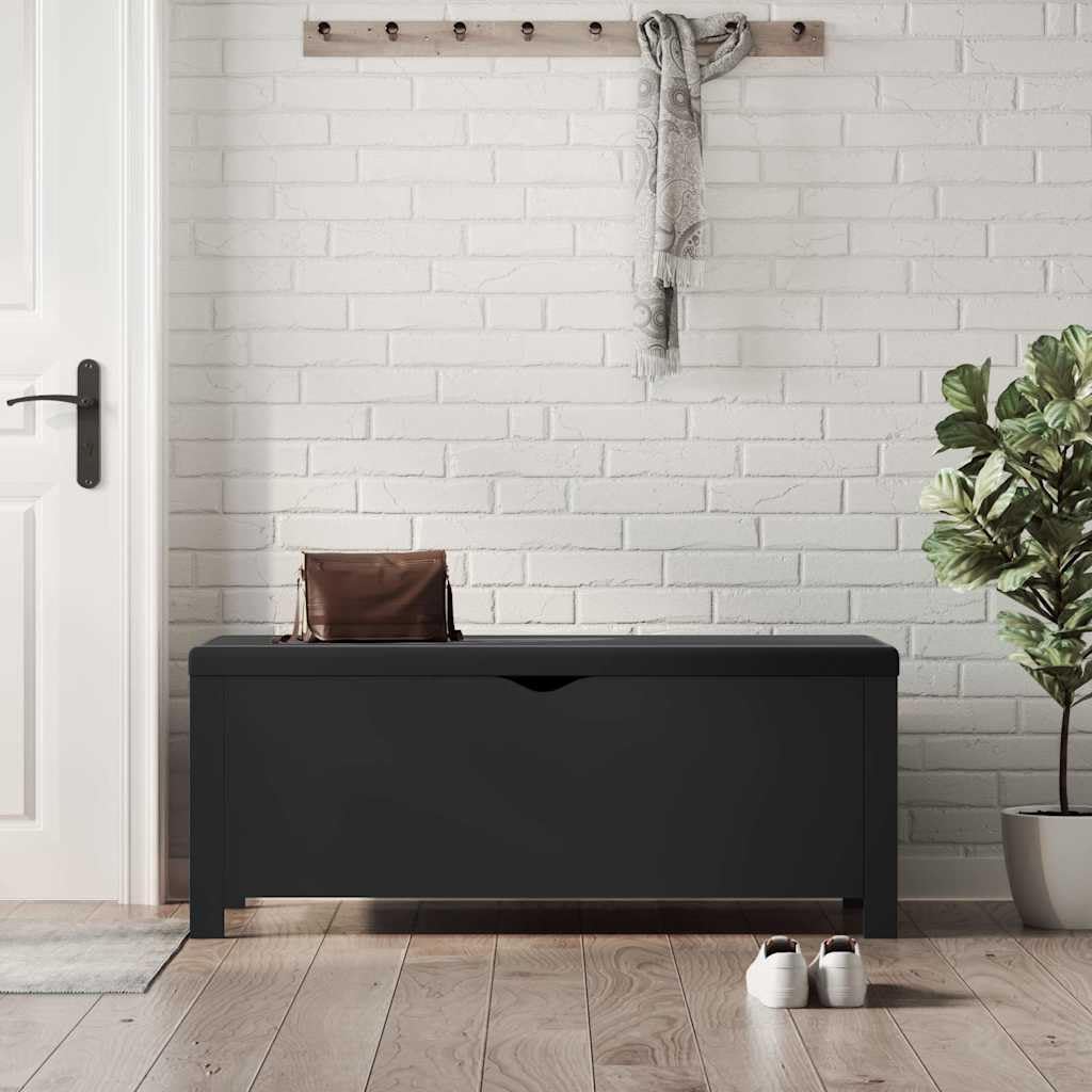 Modern Design Storage Box with a Cushion Bench, Entryway Bench with Cushioned Seat for Living Room, Home, Office, 41.3'x15.7'x17.7',-371