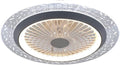 POCHY Ceiling Light Ceiling Fan Light Dimmable Ceiling Fan Lamp Enclosed Mute Pendant Light Fan Retro Led Lighting Ceiling Light Fixtures Beautiful Upscale
