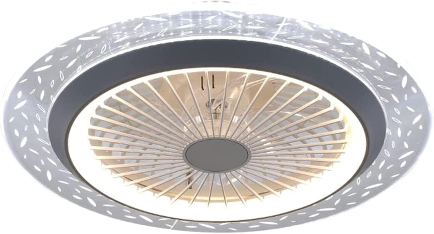 Ceiling Fan Light Ceiling Fan Light Dimmable Ceiling Fan Lamp Enclosed Mute Pendant Light Fan Retro Led Lighting Ceiling Light Fixtures Elegant and Practical