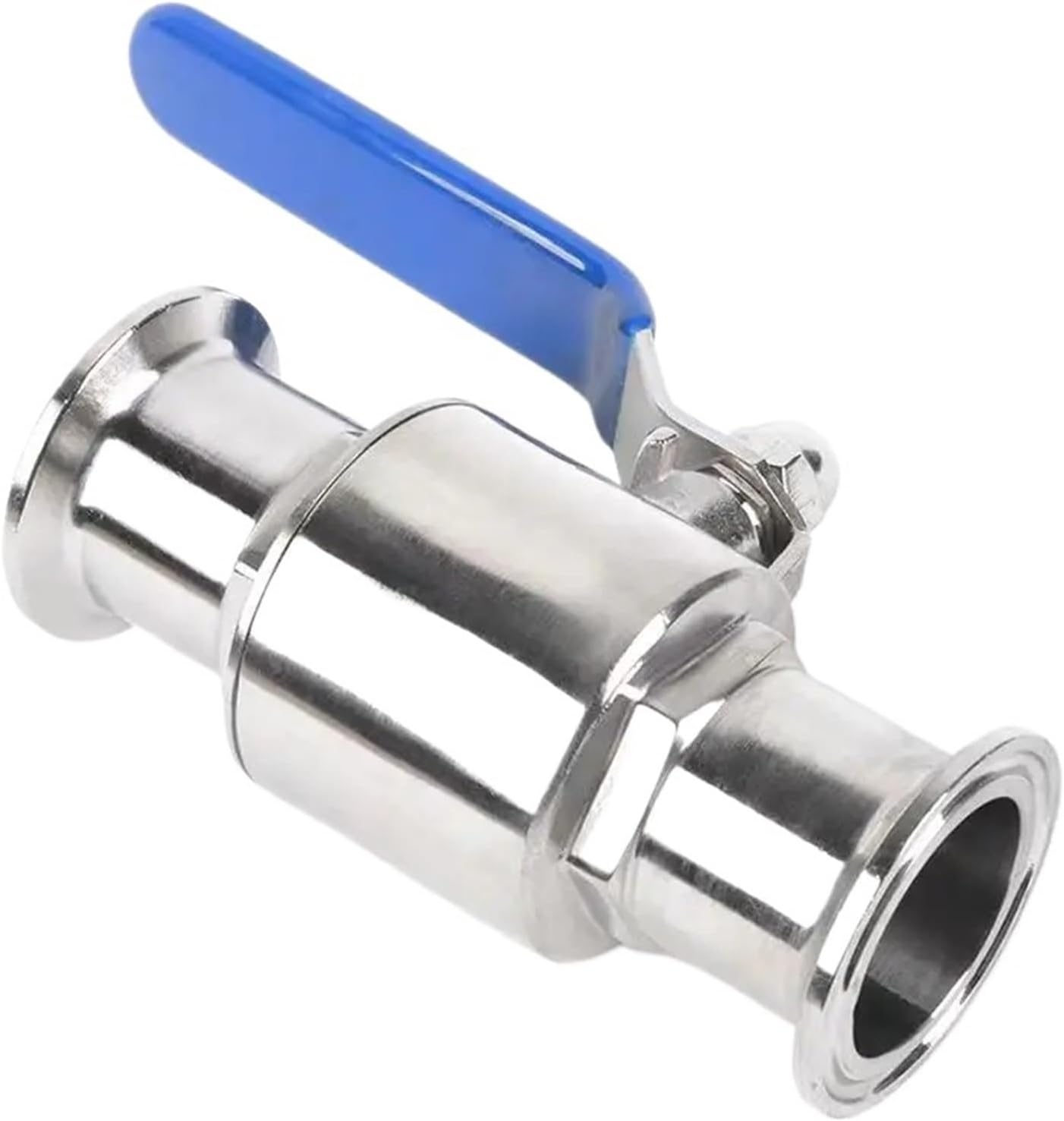 304 stainless steel quick-loading ball valve quick-opening clamp clamp type straight-through manual valve(51mm x Ferrule64)