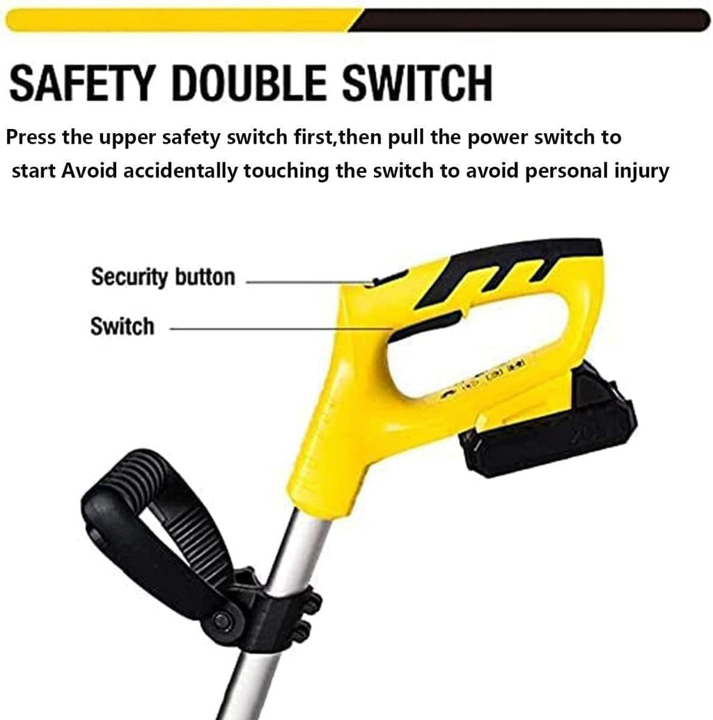 LXXW Electric Tiller Handheld 20V Lithium Microtiller Loosener Agricultural Tiller Home Use Small Electric Hoe Rototiller Electric Cultivator