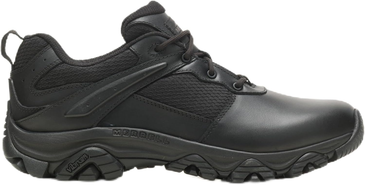 Merrell Men's Moab 3 Response Tactical Industrial Shoes, Full-Grain Leather & Mesh Upper Waterproof Work Hiking Combat Boots
