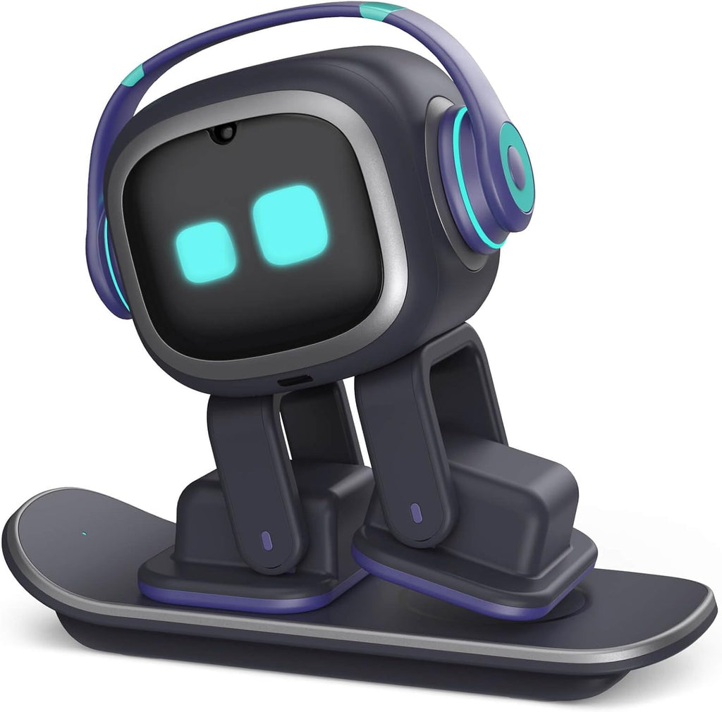 EMOPET AI Desk Robot Companion - ChatGPT Enabled with Voice Commands & Dancing, Interactive AI Robot Pet with Personality, for Adults and Kids