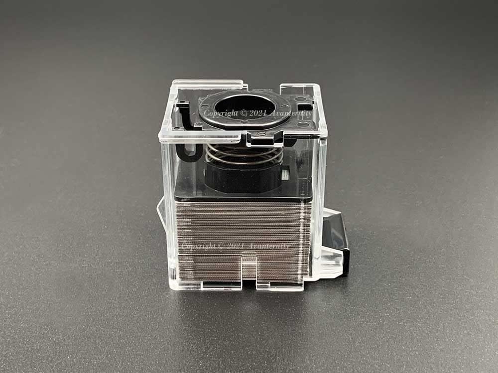 Avanternity's Staple Refills, Compatible with Max No.70FE Staple Cartridge (Code No. MS90023) for EH-70F Flat-Clinch Electric Stapler, Box of 5 Cartridges (Pack of 2 Boxes)