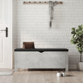 Modern Design Storage Box with a Cushion Bench, Entryway Bench with Cushioned Seat for Living Room, Home, Office, 41.3'x15.7'x17.7',-374