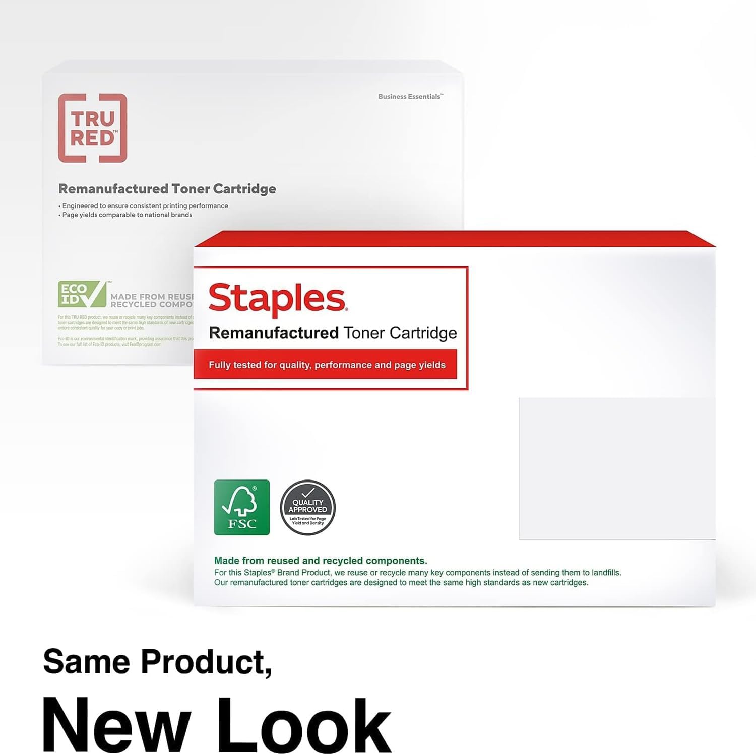 STAPLES Remanufactured 26A Toner Cartridge Black Standard Yield Replacement for HP 26A
