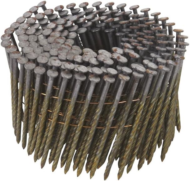 Metabo HPT 12231HPT Full Round Head Brite Basic Wire Coil Framing Nails 3' x .120 SC | 4000 Count
