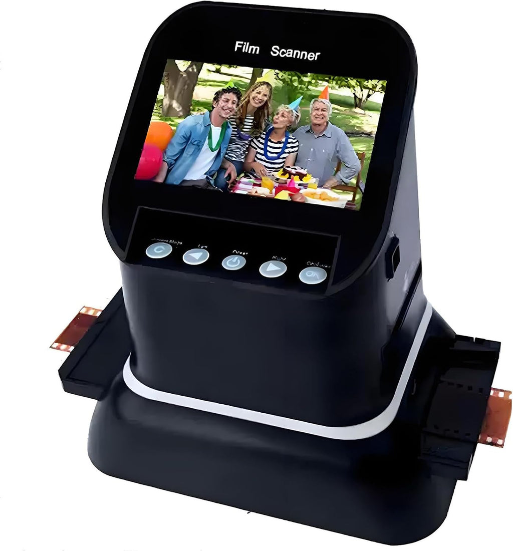 Digital Converter for 1080p Film, Supports 5 Film Formats 120, 1080p LCD Screen, Easy Scanning Solution for Archiving Memories