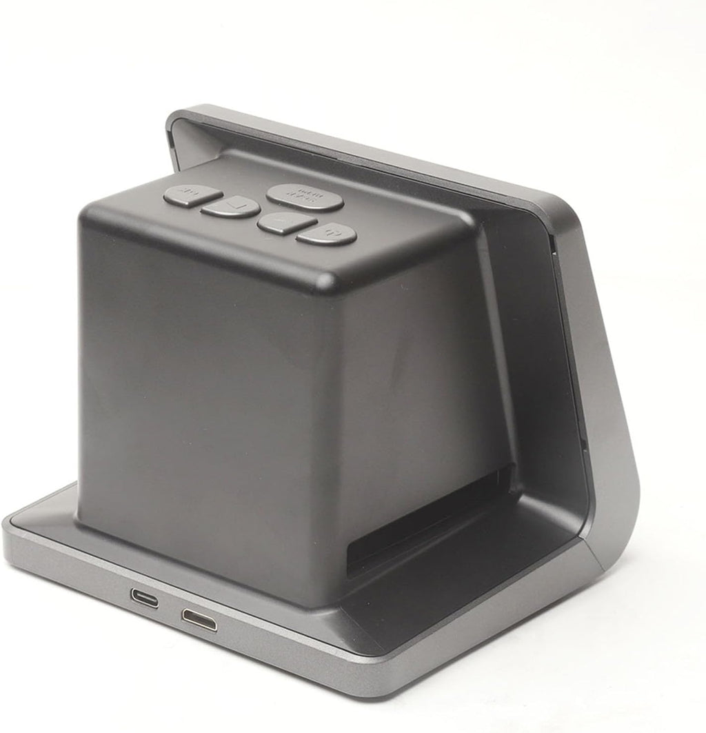 SUNGOOYUE Film and Slide Scanner, Convert 135 Film 126KPK 110 Super8 Monochrome Slide to Digital JPEG Photos, Built in 16GB Memory 5 Inch LCD Screen, with APP Support PC Computer