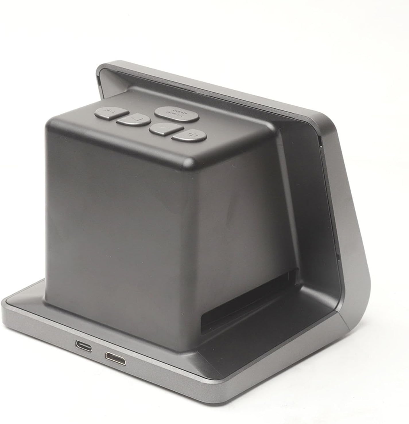 SUNGOOYUE Film and Slide Scanner, Convert 135 Film 126KPK 110 Super8 Monochrome Slide to Digital JPEG Photos, Built in 16GB Memory 5 Inch LCD Screen, with APP Support PC Computer